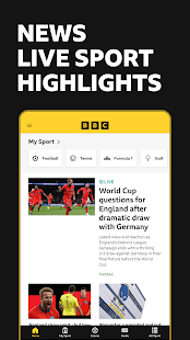 BBC Sport - News & Live Scores Screenshot