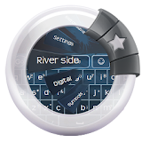 River side GO Keyboard icon