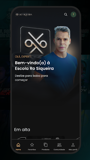 Android application Escola Rô Siqueira screenshort