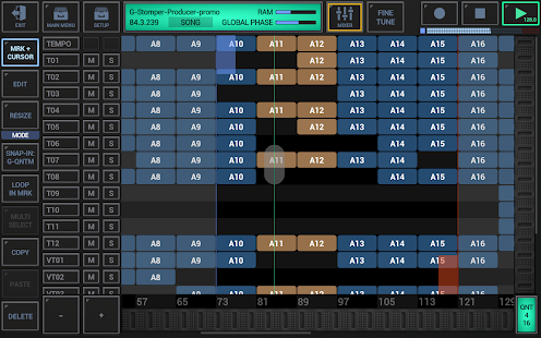 G-Stomper Producer Screenshot