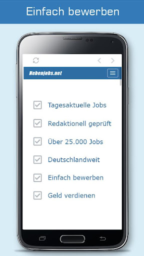 Nebenjobs | Minijobs | Student Screen 2