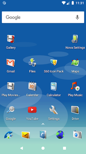Android application S60 Icon Pack screenshort
