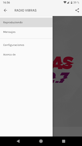 Radio Vibras Screen 2