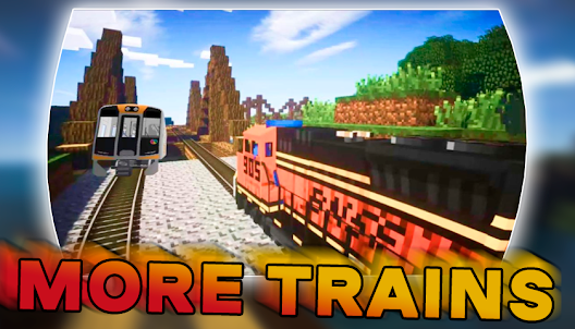 Realistic Train Minecraft Mod