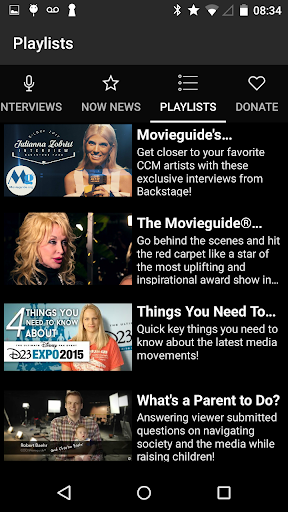Movieguide® TV Screen 3