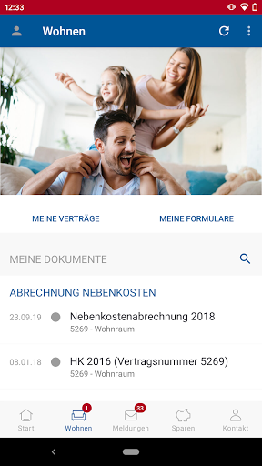 MeinSBV - mein Zuhause Screen 3