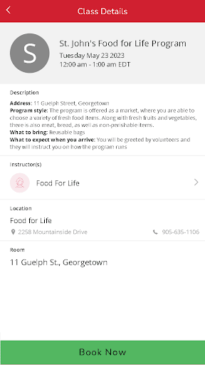Food for Life Screen 2