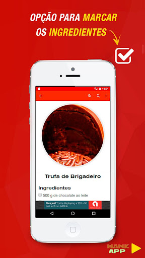 Receitas de Trufas Screenshot 3 - AppWisp.com