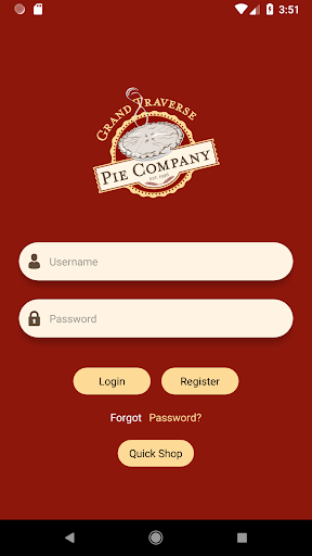 Android application GT Pie Ordering screenshort