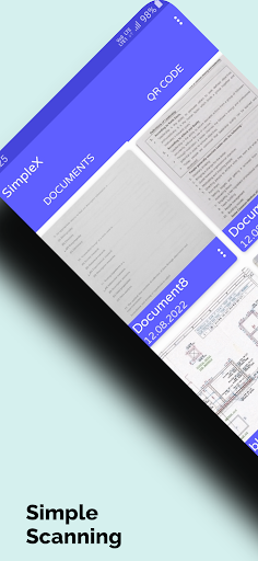 Android application SimpleX Document Scanner screenshort