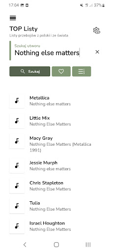 Teksto Lyrics Screen 2