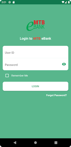 Android application MTB eBank screenshort