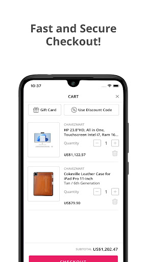 Screenshot of Chavezmart