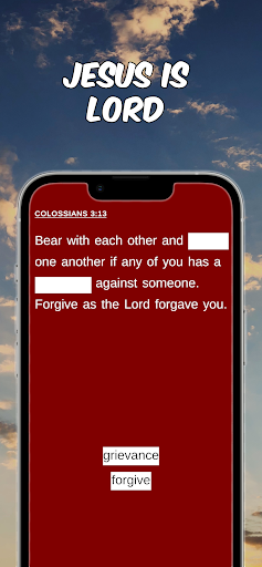 Bible Scripture Word Match Screen 3