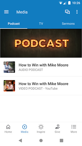 Mike Moore Ministries Screen 2