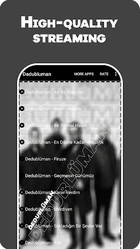 Dedubluman - Turkish songs Screen 3