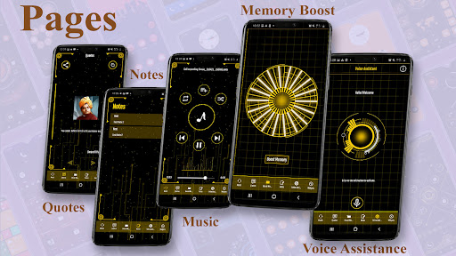 Screenshot of Hi-tech Themer Launcher 2024