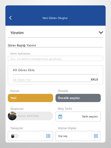 Emlak Konut İş Asistani