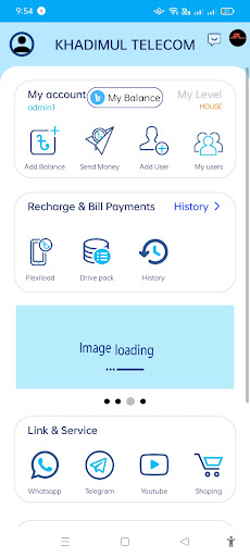 Android application KHADIMUL TELECOM screenshort