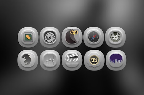 Timbul Icon Pack لقطة شاشة