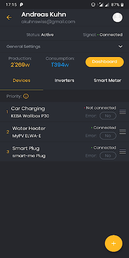Solar Manager Installation Screen 3