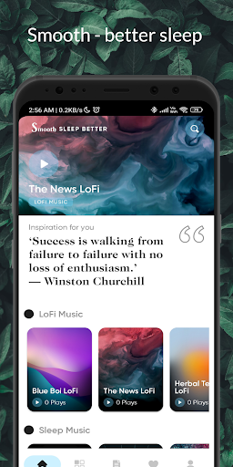 Android application Smooth - sleep better screenshort