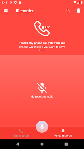 JRecorder- Call-Voice Recorder Screen 3