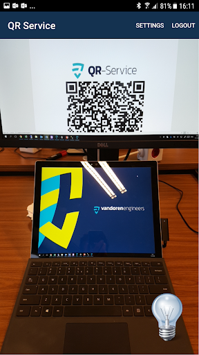 QR-Service Screen 2