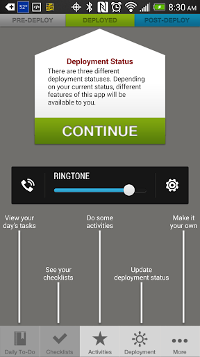 Responder Self Care Screen 2