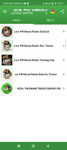 JCS FM MEDIA PRODUCTION Screen 2