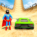 Cover Image of Download Stickman Superhero Car Stunt GT Racing 1.16 APK