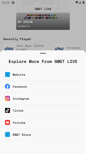 GMGT LIVE Screen 3