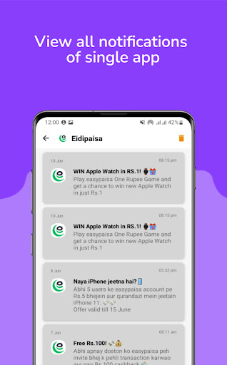 Notification Saver Screen 2