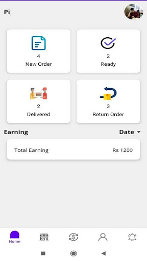 Android application Tailor Fashion Partner screenshort