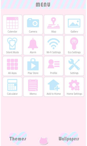 Cute Theme Fluffy Love Screen 3