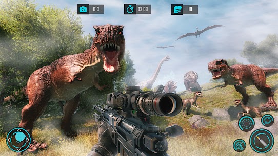 Real Dino Hunting Gun Games APK MOD (Dinero Ilimitado) 1