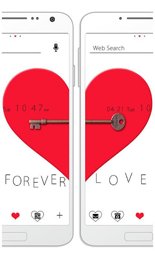 Android application [Pair Wallpaper]Pair Heart screenshort