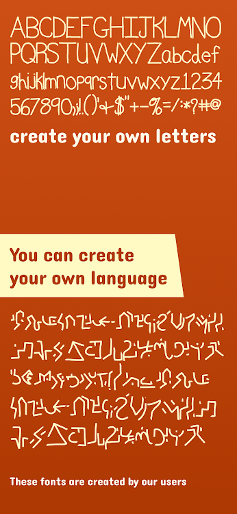 Create Your Own Font - 4.0.0 - (Android)
