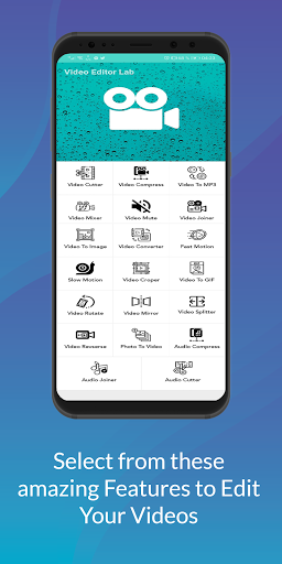 Android application Video Editor Lab screenshort
