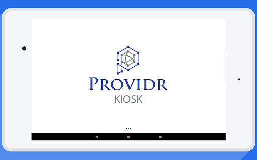 Android application PROVIDR - KIOSK screenshort