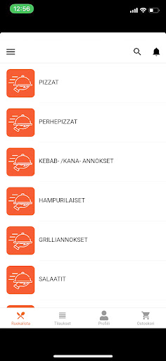 Android application Ravintola Pizzeria Best screenshort