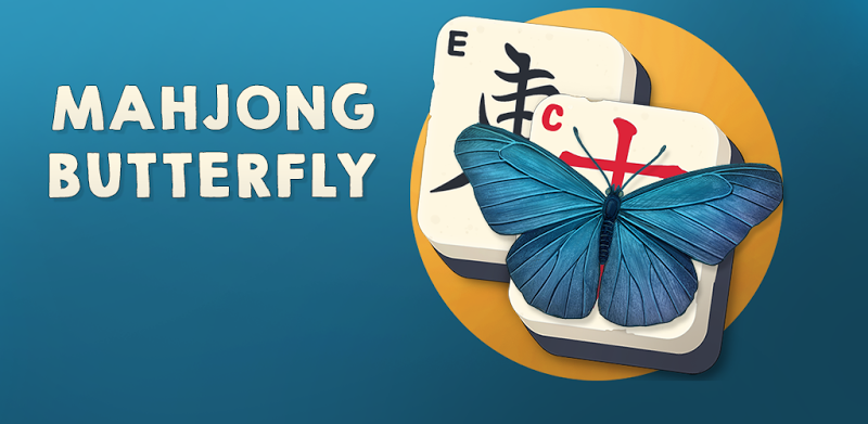 Mahjong solitaire Butterfly