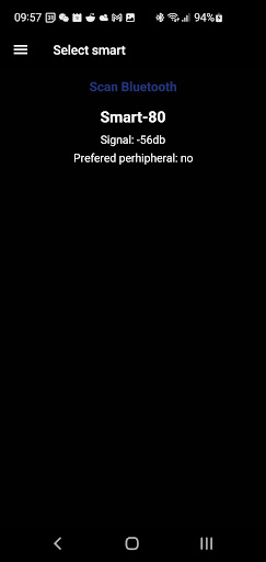 SmartDisplay PLEV escooter Screen 3