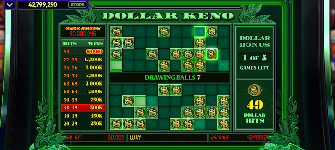 Vegas Keno apkpoly screenshots 5