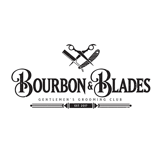 Bourbon and Blades logo