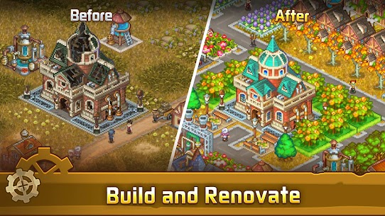 Steam Town: Farm & Battle MOD APK 1.5.5 (Unlimited Gold, Diamond) 7
