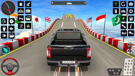Crazy Car Stunts: Ramp Car Mod APK 8.2 (Unlimited money) Gallery 9
