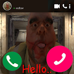 Cover Image of Télécharger scary meat chat & video call 7.0 APK