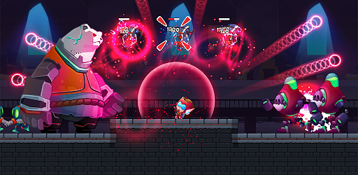 Blue Hero Shooter: Survival Android app official cover banner