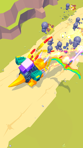 Android application Dino Run: Merge Evolution screenshort